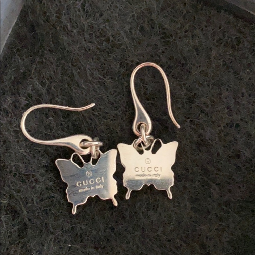 Authentic Gucci Butterfly Earrings NEVER B… - Picture 2 of 3